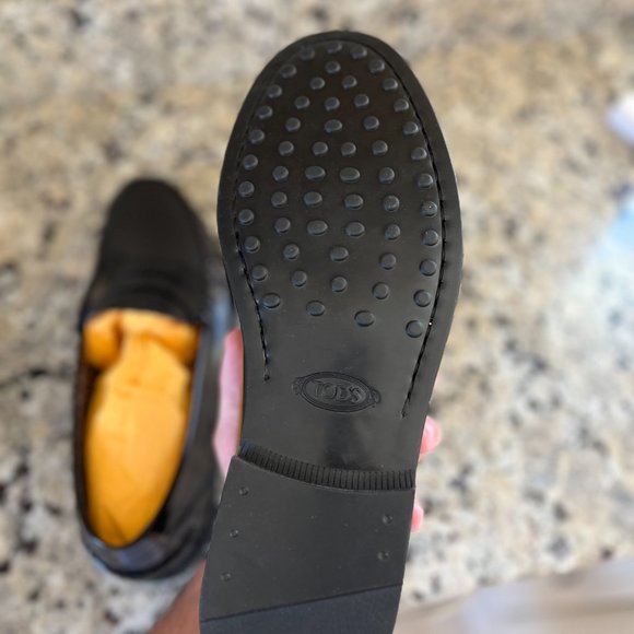 Tod\'s Milan Black Italian Leather Loafers (Size 9.5) main image 3